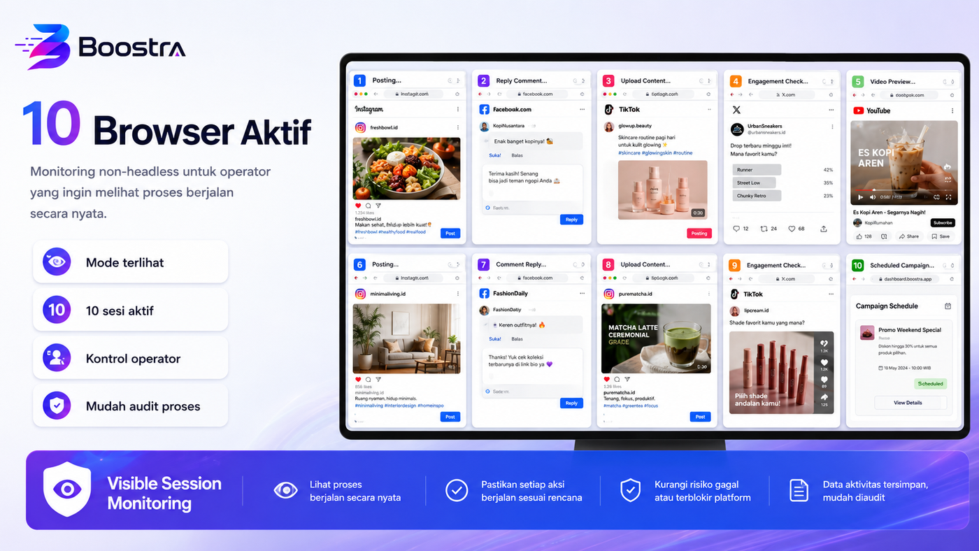 Monitoring browser Boostra